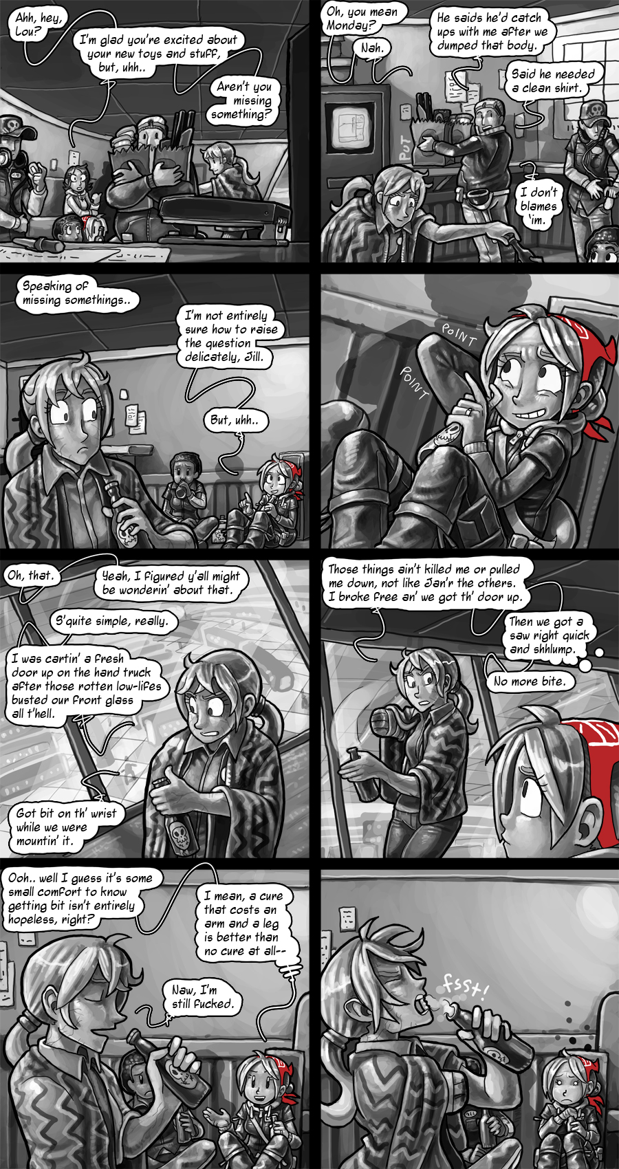 What? No, cryin' ain't fixed what's broke, we tried that one already. Comic for 20 August 2010