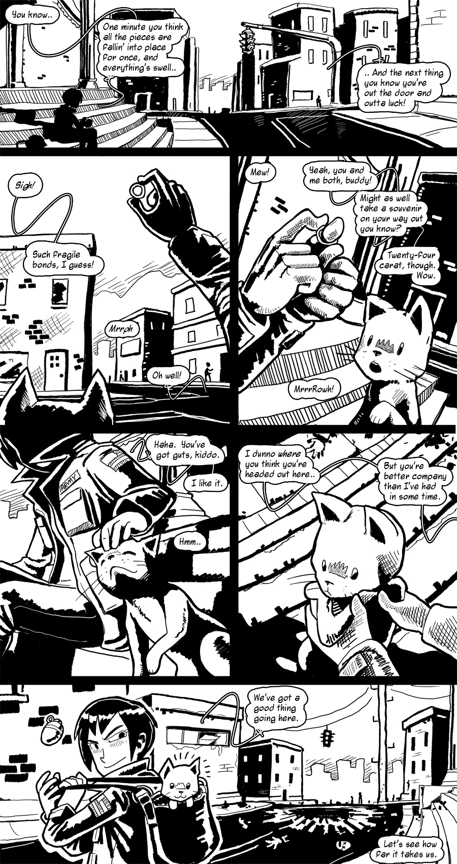 404: Mommy Not Found :( (But this lady seems okay!! :3) Comic for 01 July 2011