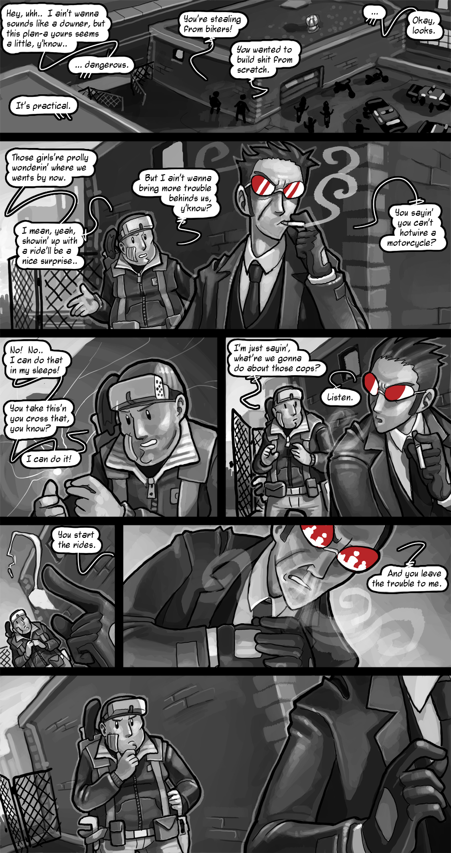 Ain't your mother never teach you about startin' trouble? Comic for 21 January 2012